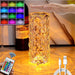 16 Colors changing LED Crystal Table Lamp