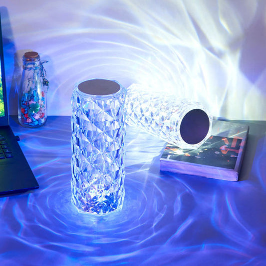 16 Colors changing LED Crystal Table Lamp